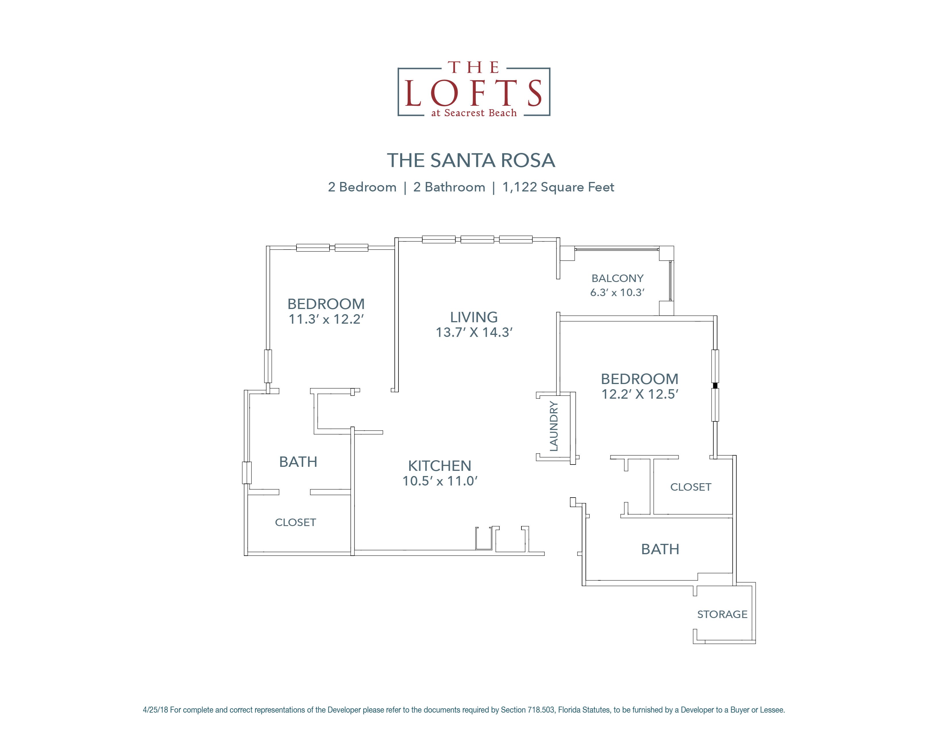 The Santa Rosa Floor Plan 13